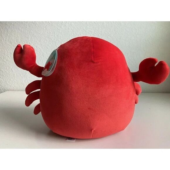Squishmallows CARLOS The CRAB 12" Plush Soft Kellytoy Red 2019 NWT - Picture 4 of 6
